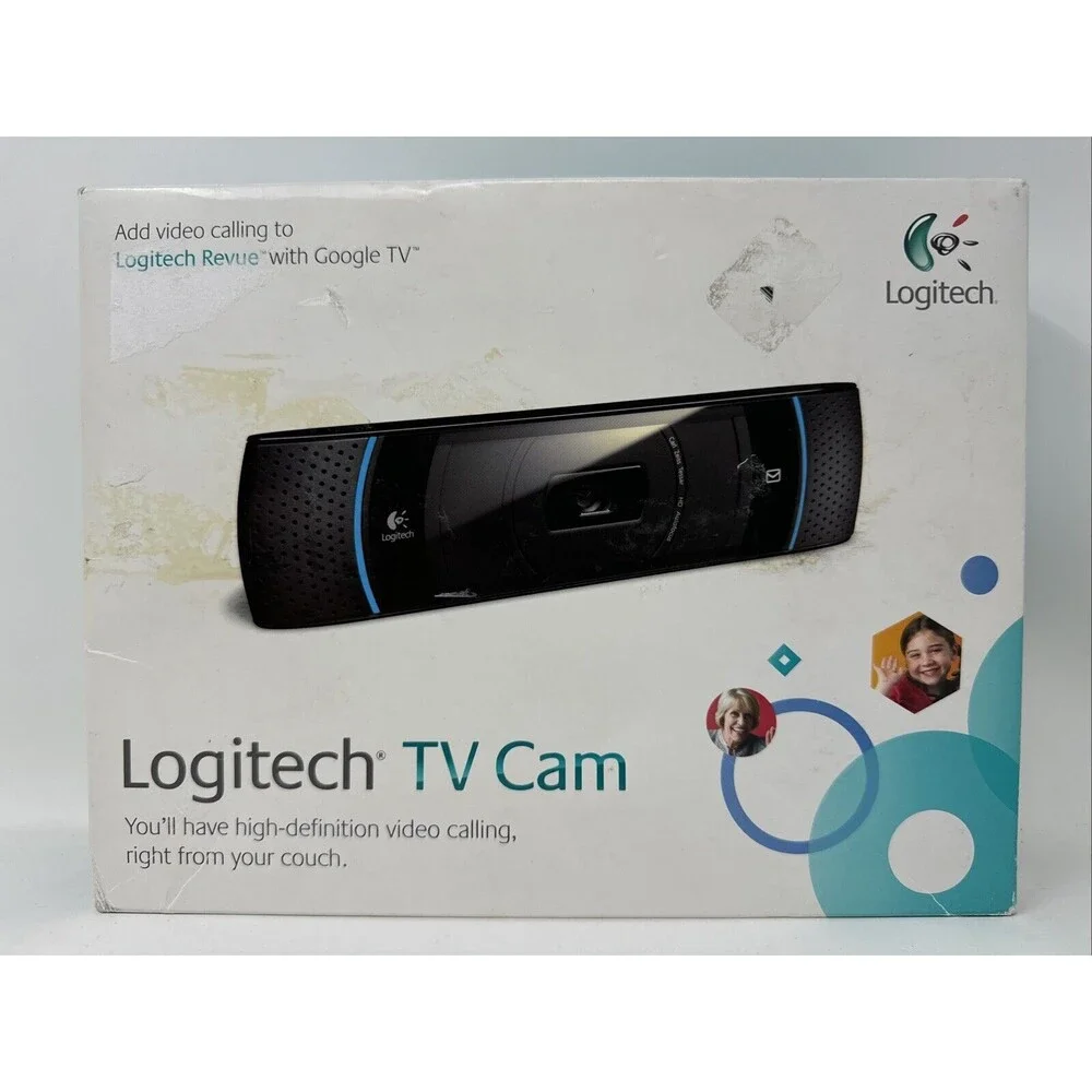 Logitech TV Cam HD 720p V-U0022 NEW SEALED